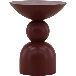Xaviera Outdoor Side Table Red