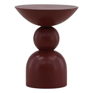Xaviera Outdoor Side Table Red