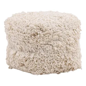 Menta Pouf Ivory