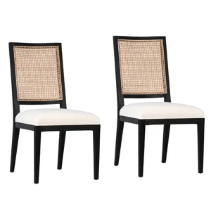 Norton Dining Chair Set Of 2 Black