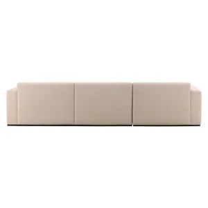 Brooklyn Chaise Sectional Cream