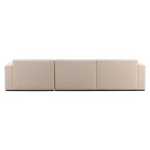 Brooklyn Chaise Sectional Cream