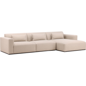 Brooklyn Chaise Sectional Cream