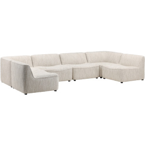 Madeline Modular Sectional Armless Beige