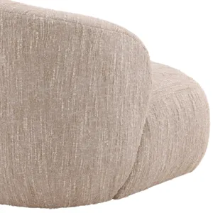 Romy Swivel Chair Beige