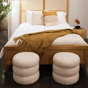 Jolo Ottoman W Perf. Fabric