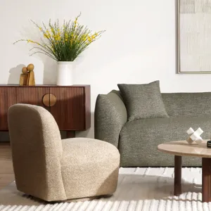 Darrel Swivel Chair Sand