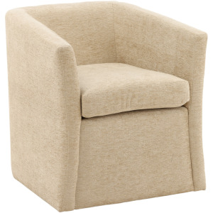 Helga Dining Swivel Chair Sand