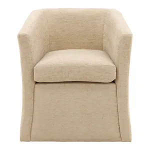 Helga Dining Swivel Chair Sand