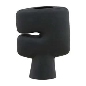 Niamh Vase Black