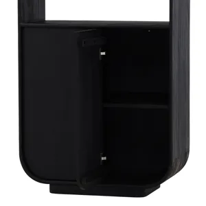 Ines Bookcase Black