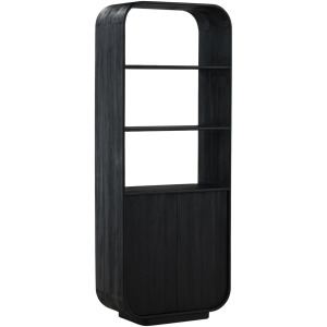 Ines Bookcase Black