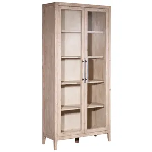 Basel Cabinet Merwin Finish Silver Hw