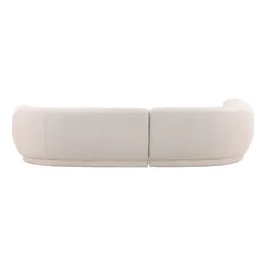 Lake Chaise Sectional Cream C0