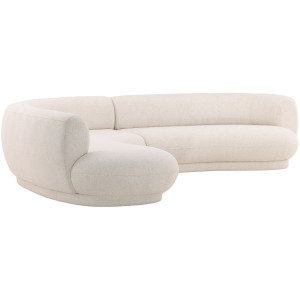 Lake Chaise Sectional Cream C0