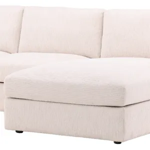 Bryce Chaise Sectional Cream