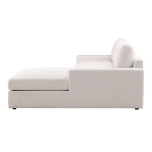 Bryce Chaise Sectional Cream
