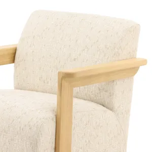 Marcos Glider Chair Cream