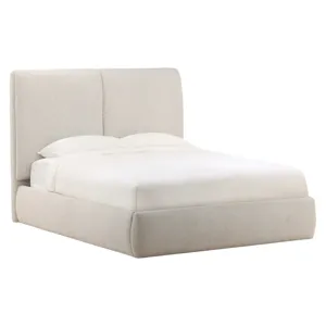 Zully Bed Taupe - Queen