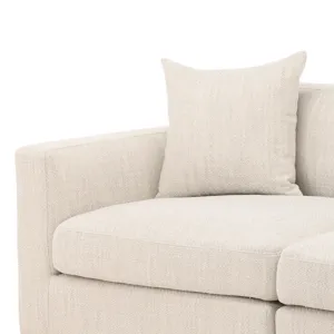 Erica Chaise Sectional Taupe