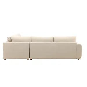 Araceli L-Shape Sectional Oatmeal