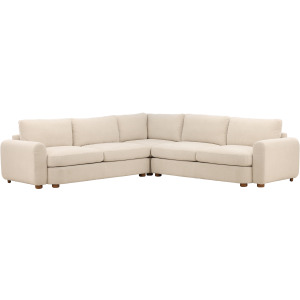 Araceli L-Shape Sectional Oatmeal