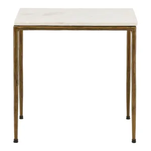 Perugia Side Table White