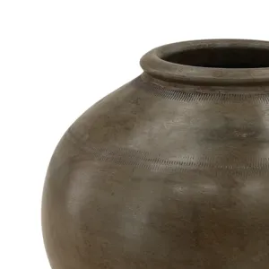 Umber Vase Antique Grey