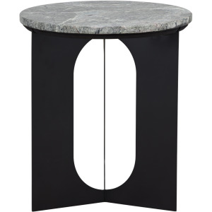 Cathan Side Table Brown