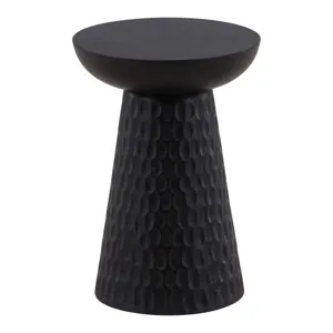 Marzell Side Table Black