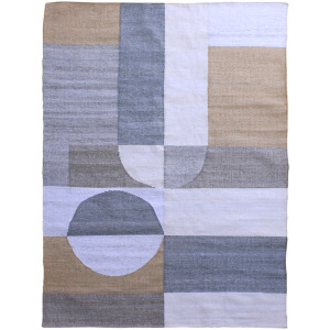 Ibrahim Outdoor Rug Grey 6×9