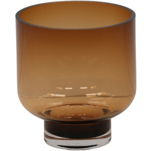 Crimson Vase Amber Small