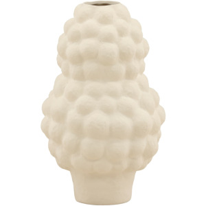 Delphia Vase Ivory