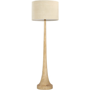Charlene Floor Lamp Natural Brown
