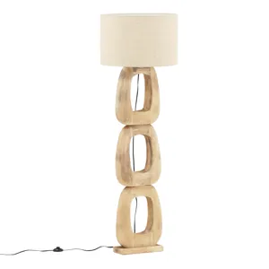 Kelvin Floor Lamp Natural Brown