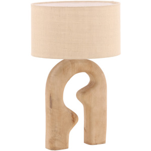 Sage Table Lamp Natural Brown