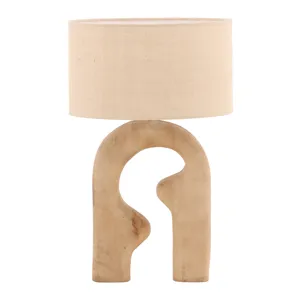 Sage Table Lamp Natural Brown