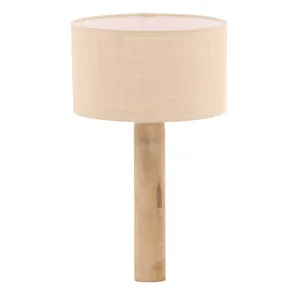 Sage Table Lamp Natural Brown