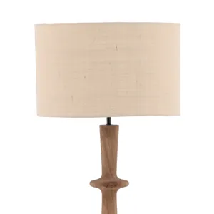 Corrina Floor Lamp Dark Natural