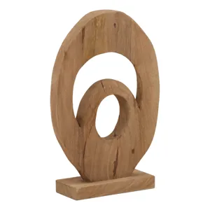 Hespera Sculpture Light Brown Large