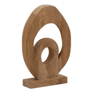 Hespera Sculpture Light Brown Small