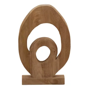 Hespera Sculpture Light Brown Small