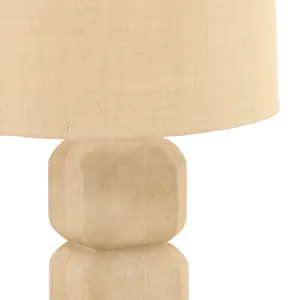 Novalie Table Lamp Natural Brown