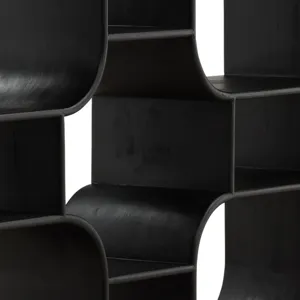 Gaetan Bookcase Black