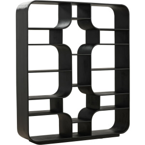 Gaetan Bookcase Black