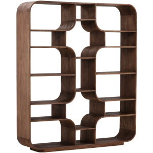 Gaetan Bookcase Brown