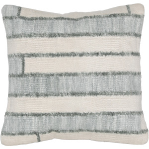 Ashma Pillow Seafoam Green Ivory