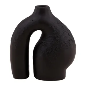 Ignazio Candle Holder Black