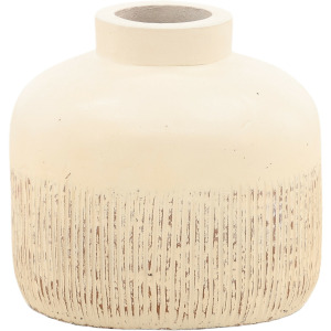 Egan Vase Off White