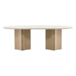Oja Dining Table Natural 88\"